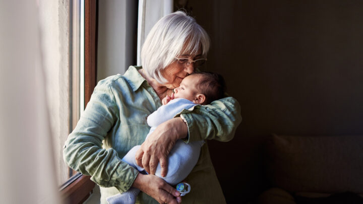 Becoming a grandparent for the first time is an adventure filled with love, laughter, and learning. Source: Getty Images.