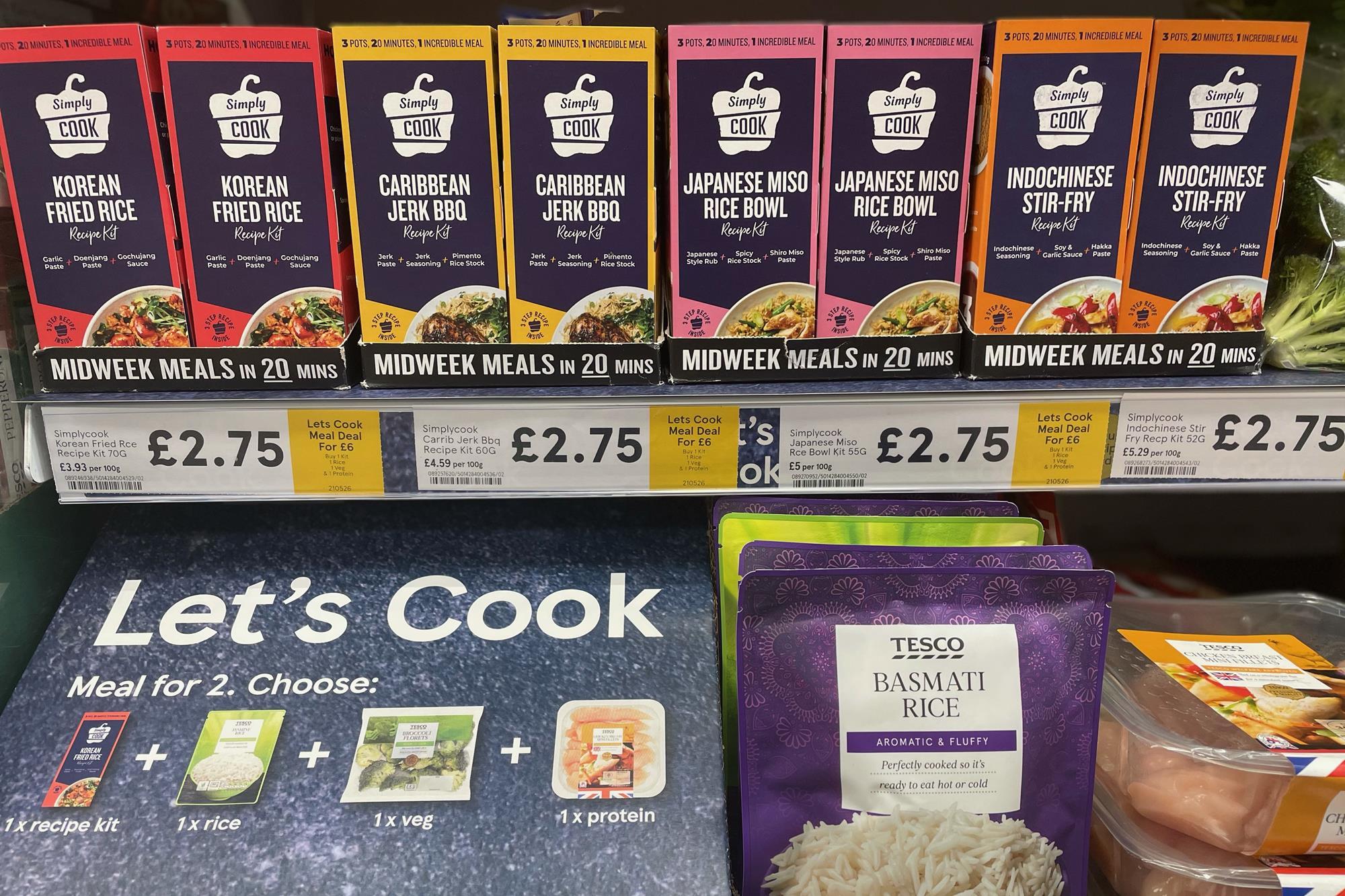 Tesco Links With Simplycook For Let S Cook In Store Meal Kits News The Grocer
