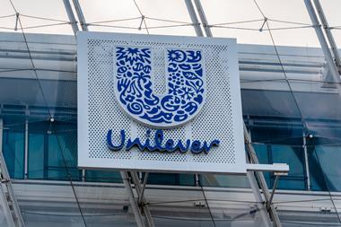 unilever building sign GettyImages-1308621282