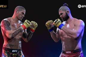 Alex Pereira and Jiri Prochazka face off in the UFC 5 game by EA Sports