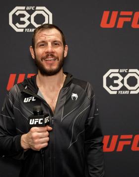 Light Heavyweight Nikita Krylov Reacts With UFC.com After His Submission Victory Over Ryan Spann At UFC Fight Night: Yan vs Dvalishvili On March 11, 2023