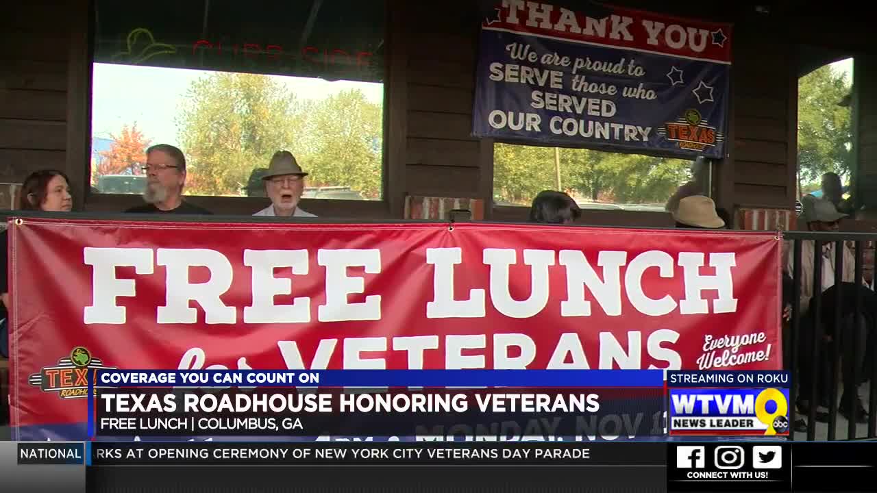 Texas Roadhouse In Columbus Honors Veterans With Free Lunch