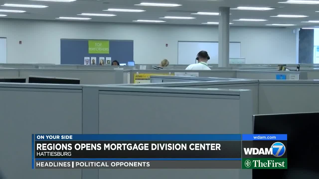 Regions Opens Mortgage Division Facility In Hattiesburg