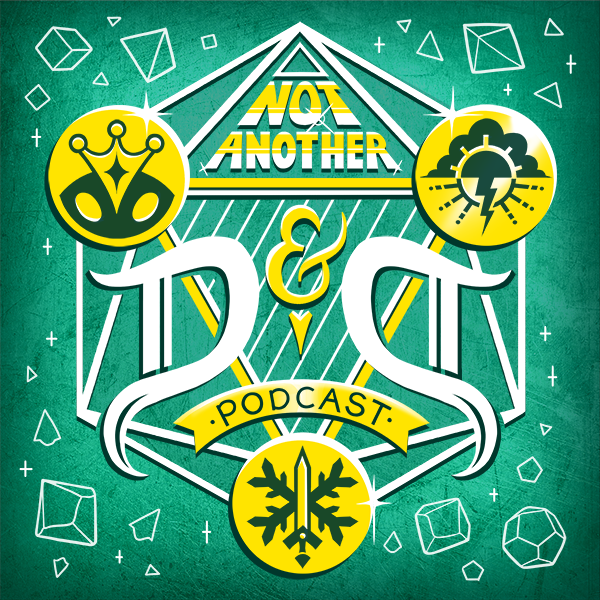 NADDPod logo on a green background