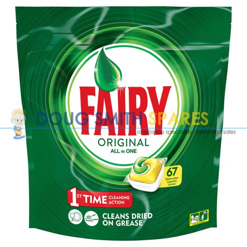 FAIRYTAB-L67 Fairy Fairy Auto Dish Tab AllInOne Lemon (67-Pack)