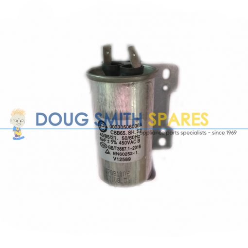 H00330506006A Fisher Paykel Dryer Capacitor 6uf. Doug Smith Spares.