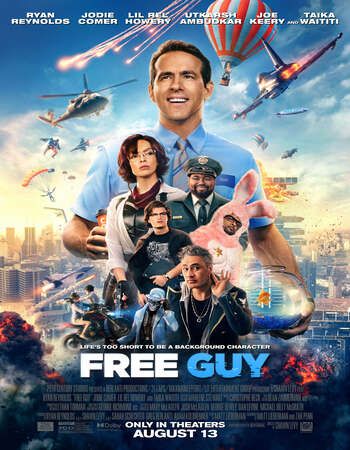 Free Guy 2021 Hindi (CAM Cleaned) Dual Audio 720p Web-DL x264