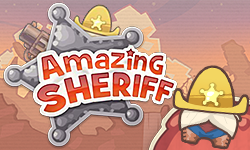 Help the Amazing Sheriff to catch the criminals