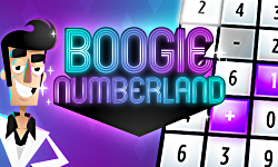 Boogie Numberland - Disco themed math and counting puzzle board game