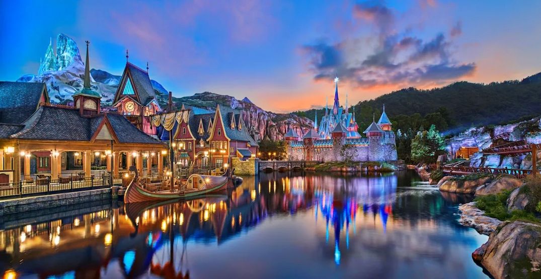 World's first "Frozen"-themed land at a Disney theme park opens in Hong Kong