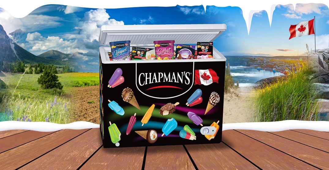 Win FREE ice cream for the summer and a Chapman's chest freezer (CONTEST)