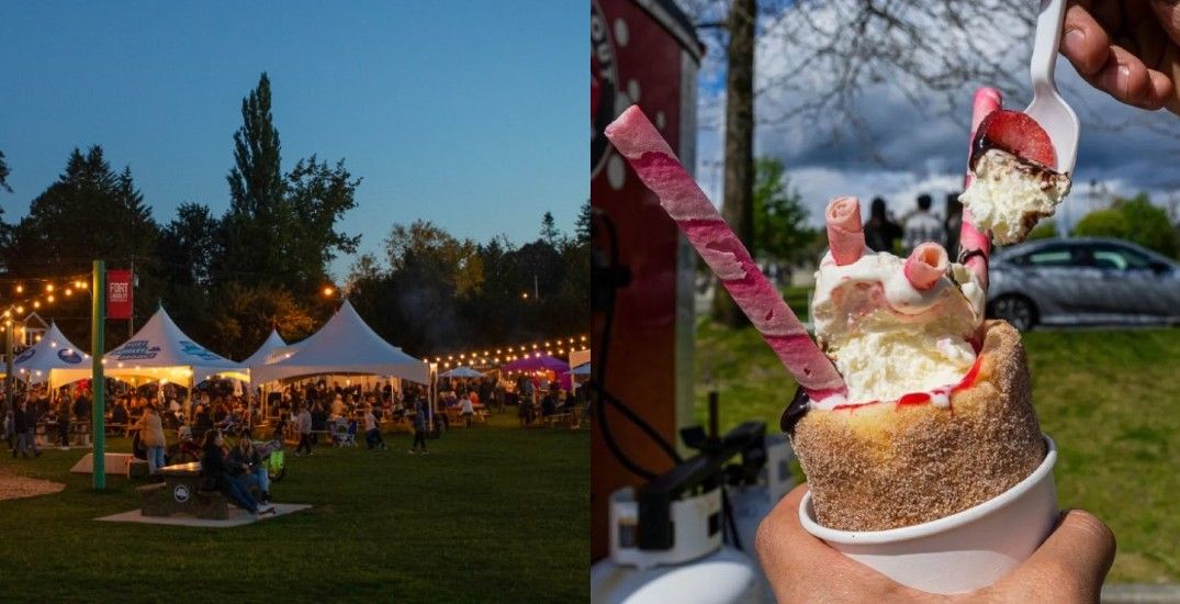 Fort Langley Night Market | Slavic Rolls/Instagram