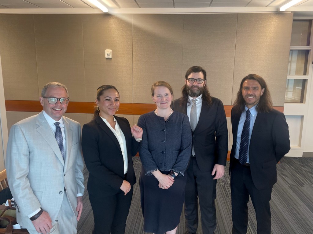 Attorneys and plaintiffs in the ACPC & Lucy Parsons Labs open records lawsuit against the Atlanta Police Foundation (APF)