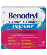 Benadryl Allergy Liqui-Gels