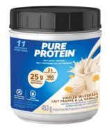 Pure Protein 100% Whey Protein Powder Vanilla Milkshake