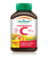 Jamieson Vitamin C 500mg Chewable Tropical Fruit