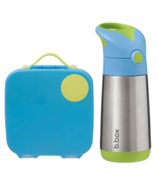 b.box Lunchbox & Water Bottle Ocean Breeze Bundle