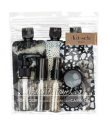 Kitsch Ultimate Travel Set Black & Ivory