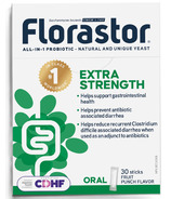 Florastor Extra Strength All-In-1 Probiotic Fruit Punch