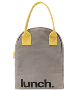 Fluf Zippered Lunch Bag Grey