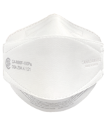 CANADAMASQ Q100 CSA Certified N95 Respirator Mask Large White