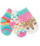 ZOOCCHINI Comfort Terry Socks Fiona the Fawn