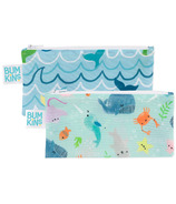 Bumkins Small Reusable Snack Bags Ocean Life