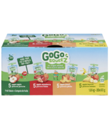 Gogo Squeez Apple Apple, Apple Strawberry, Apple Peach, Apple Banana