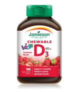 Jamieson Kids Chewable Vitamin D3 400IU Strawberry