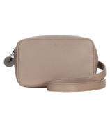 ela Micro Belt Bag Taupe Pebble