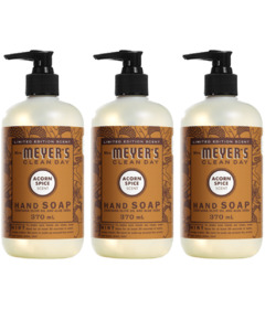 Mrs. Meyer's Clean Day Hand Soap Acorn Spice Bundle