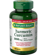 Nature's Bounty Turmeric Curcumin Plus Black Pepper