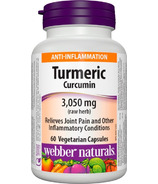 Webber Naturals Turmeric Curcumin 3050mg