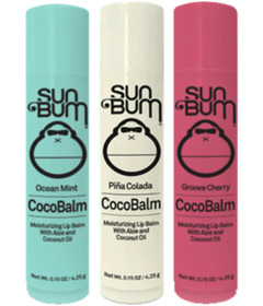 Sun Bum CocoBalm Lip Balm Trio Bundle