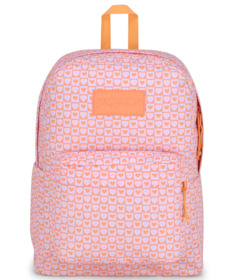 Jansport Superbreak Backpack Plus Hyped Hearts Pink