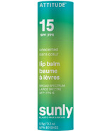 ATTITUDE Sunly Tinted Lip Balm SPF15 Unscented