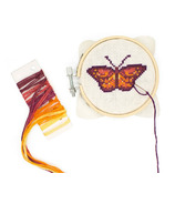 Kikkerland Embroidery Kit Butterfly