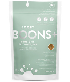 BOONS Salted Caramel Crunch Probiotic Lactation Cookies