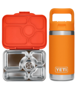 Yumbox Presto x YETI Orange Bundle