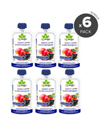 Bioitalia Apple Black Currant Organic Puree Smoothie Bundle