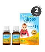 Ddrops Baby Liquid Vitamin D3 Bundle