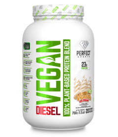 Perfect Sports DIESEL Vegan 100% Plant Based Protein Vanilla Ice Dream