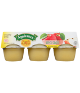 Applesnax Organic Unsweetened Applesauce Cups 
