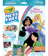 Crayola Color Wonder Mess Free Glitter Kit Disney Princess