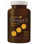 NutraSea+D Omega-3 Liquid Gels + Vitamin D