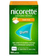 NICORETTE Gum Fresh Fruit 2mg