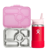 Yumbox Presto x Hydro Flask Pink Bundle