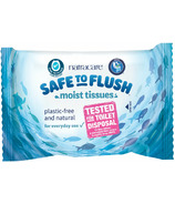 Natracare Safe to Flush Moist Tissues