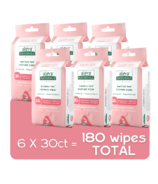 Aleva Naturals Bamboo Fem Intimate Wipes Economy Pack