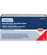 Option+ Ibuprofen Extra Strength Caplets